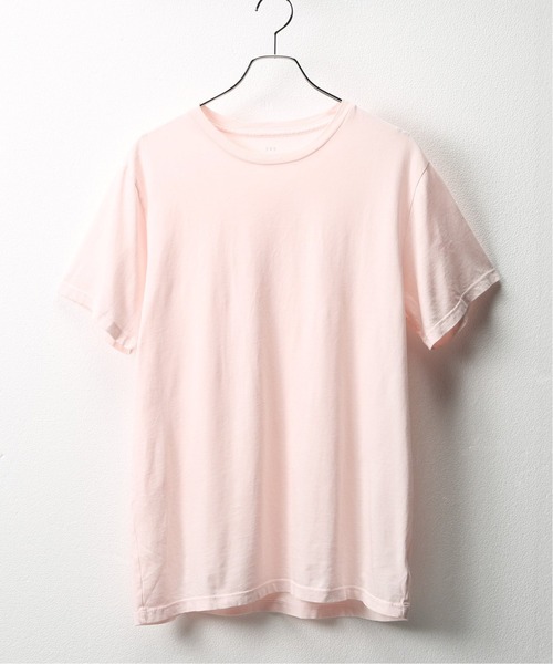 SAVE KHAKI UNITED(セーブカーキユナイテッド)の「【SAVE KHAKI UNITED /セーブカーキユナイテッド】S/S SUPIMA CREW TEE(Tシャツ/カットソー・メンズ・ブラック/ホワイト/ホワイト×ホワイト/サファリグリーン/ピンク系その他/ダークブルー/Red・SMALL/MEDIUM/LARGE)」の6枚目の写真