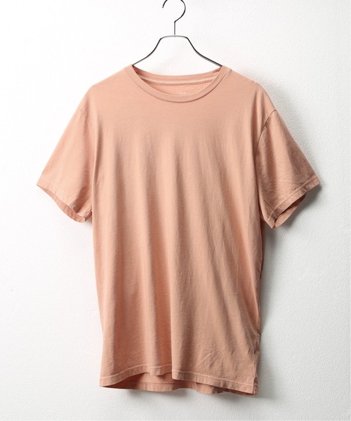 SAVE KHAKI UNITED(セーブカーキユナイテッド)の「【SAVE KHAKI UNITED /セーブカーキユナイテッド】S/S SUPIMA CREW TEE(Tシャツ/カットソー・メンズ・ブラック/ホワイト/ホワイト×ホワイト/サファリグリーン/ピンク系その他/ダークブルー/Red・SMALL/MEDIUM/LARGE)」の7枚目の写真