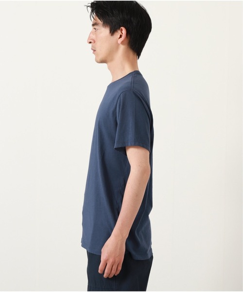 SAVE KHAKI UNITED(セーブカーキユナイテッド)の「【SAVE KHAKI UNITED /セーブカーキユナイテッド】S/S SUPIMA CREW TEE(Tシャツ/カットソー・メンズ・ブラック/ホワイト/ホワイト×ホワイト/サファリグリーン/ピンク系その他/ダークブルー/Red・SMALL/MEDIUM/LARGE)」の16枚目の写真