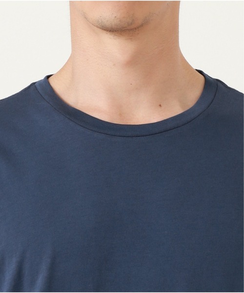 SAVE KHAKI UNITED(セーブカーキユナイテッド)の「【SAVE KHAKI UNITED /セーブカーキユナイテッド】S/S SUPIMA CREW TEE(Tシャツ/カットソー・メンズ・ブラック/ホワイト/ホワイト×ホワイト/サファリグリーン/ピンク系その他/ダークブルー/Red・SMALL/MEDIUM/LARGE)」の22枚目の写真