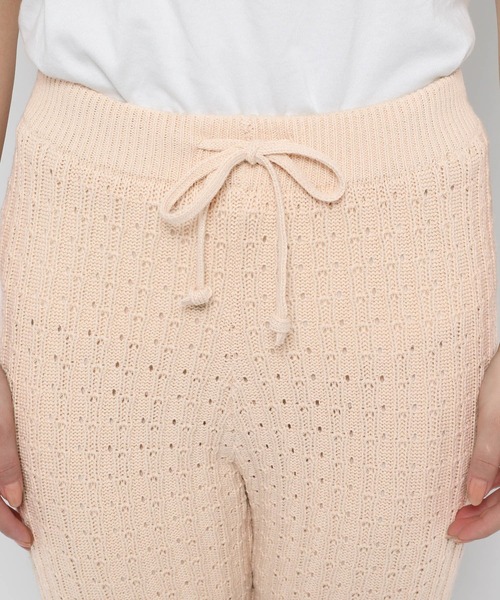 Heather（ヘザー）の「カラークロシェフレアパンツ 955018（その他パンツ・レディース・ベージュ系/ブラック系・FREE）」の10枚目の写真