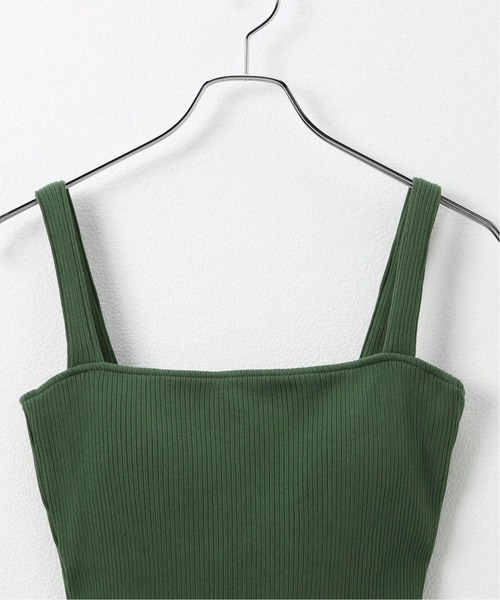Oriens JOURNAL STANDARD(オリエンス ジャーナルスタンダード)の「カップ付きリブトップス(Tシャツ/カットソー・レディース・ライトブルー/グリーン/ホワイト/ブラック・FREE)」の7枚目の写真