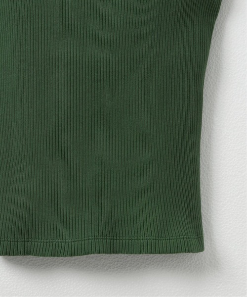Oriens JOURNAL STANDARD(オリエンス ジャーナルスタンダード)の「カップ付きリブトップス(Tシャツ/カットソー・レディース・ライトブルー/グリーン/ホワイト/ブラック・FREE)」の9枚目の写真
