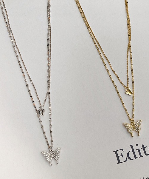 LA VORAGINE（ラ ヴォラジネ）の「チョーカー2連ネックレス（ネックレス・レディース・A/B・FREE）」の3枚目の写真