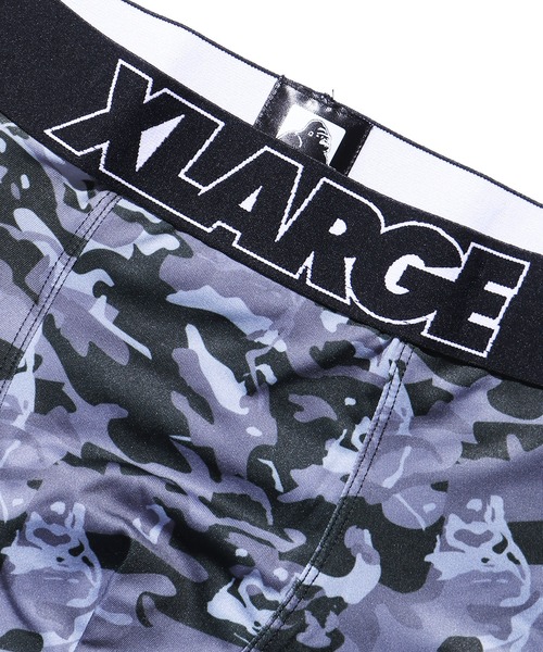 XLARGE（エクストララージ）の「XLARGE/エクストララージ カモフラ ボクサーパンツ アンダーウェア（ボクサーパンツ・メンズ・ブラック/アーミー・M/L/XL）」の7枚目の写真