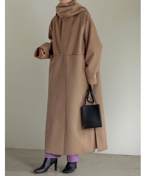 eimyistoire ロングコート(マフラー付き) eimyistoire ロングコート(マフラー付き)
