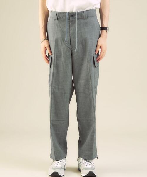 green label relaxing（グリーンレーベルリラクシング）の「OLT＜green label relaxing＞TWウォッシャブルトロ M64 カーゴパンツ -ストレッチ-（カーゴパンツ・メンズ・ブラック/グレー/ダークグリーン・X-LARGE/LARGE/SMALL/MEDIUM）」の4枚目の写真