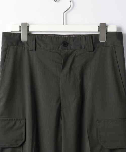 green label relaxing（グリーンレーベルリラクシング）の「OLT＜green label relaxing＞TWウォッシャブルトロ M64 カーゴパンツ -ストレッチ-（カーゴパンツ・メンズ・ブラック/グレー/ダークグリーン・X-LARGE/LARGE/SMALL/MEDIUM）」の13枚目の写真