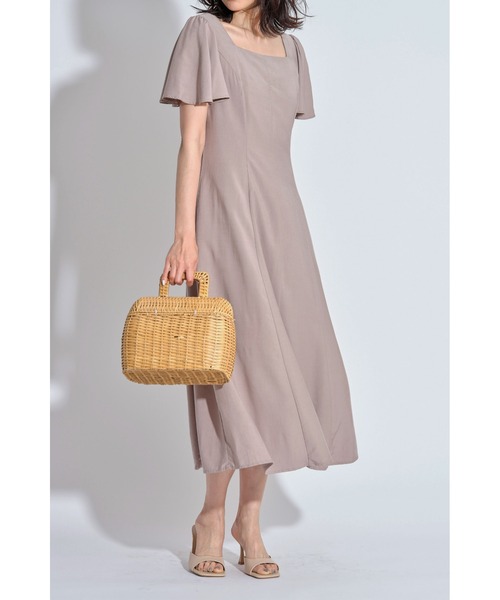 前後２wayフレアスリーブワンピース ワンピース Nostalgia アンドドットノスタルジア のファッション通販 Zozotown