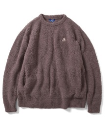 LFYT ラファイエット [Lafayette]  - アウトドア ロゴ ブークレニット セーター [OUTDOOR LOGO BOUCLE SWEATER]
