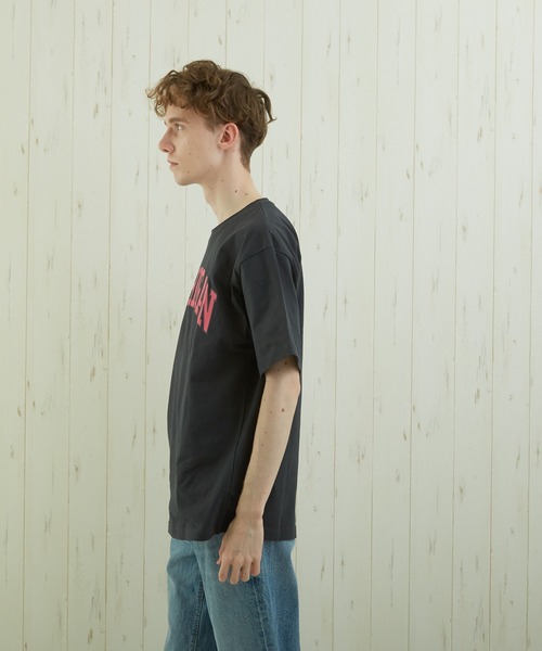 TONE SELECT WEAR(トーンセレクトウェア)の「【TONE BY AS】カレッジプリントTEE(BL)(Tシャツ/カットソー・メンズ・ホワイト/ブラック/杢グレー・MEDIUM/LARGE)」の20枚目の写真