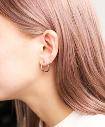 Mag.（マグ）の「【ブラス】17㎜フープイヤリング（イヤリング）」