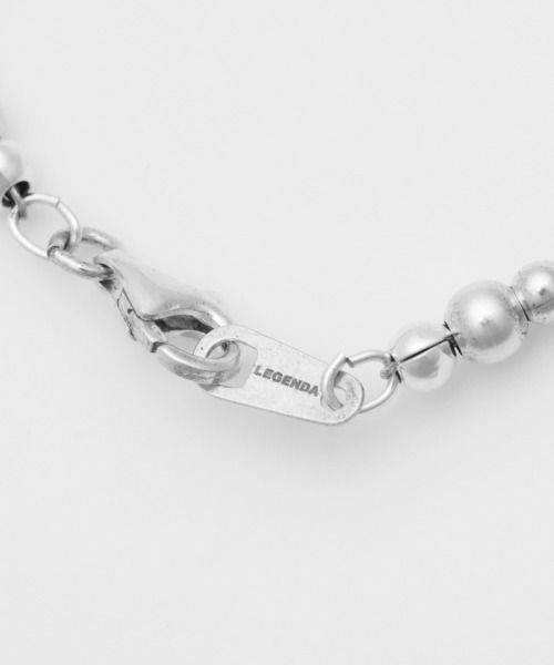 LEGENDA（レジェンダ）の「Metal Beads Bracelet ‐Silver925‐（ブレスレット・メンズ・シルバー・FREE）」の3枚目の写真