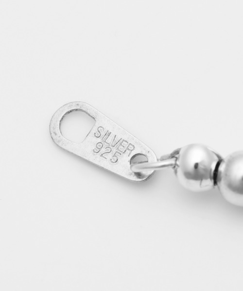 LEGENDA（レジェンダ）の「Metal Beads Bracelet ‐Silver925‐（ブレスレット・メンズ・シルバー・FREE）」の4枚目の写真