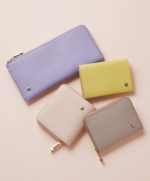 TOPKAPI（トプカピ）の「【TOPKAPI/トプカピ】 SPIGA スピーガ エンボスレザー 二つ折り財布（財布・レディース・ホワイト/ブラック/ミント/グレイッシュベージュ/バイオレット/ライトピンク/イエロー・FREE）」の7枚目の写真