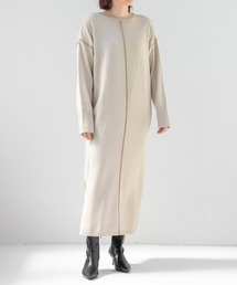 LOWRYS FARM | ニットリンキングワンピース　959956(ワンピース)