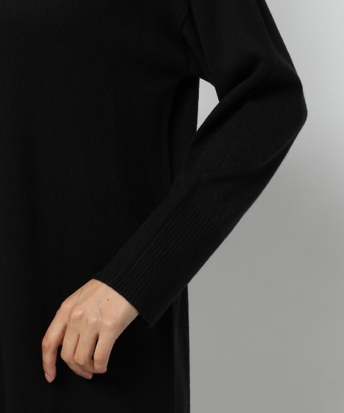 LOWRYS FARM（ローリーズファーム）の「ニットリンキングワンピース　959956（ワンピース・レディース・アイボリー/ブラック/ダークブラウン/グリーン・FREE）」の16枚目の写真