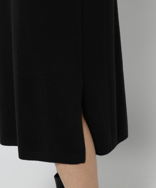 LOWRYS FARM（ローリーズファーム）の「ニットリンキングワンピース　959956（ワンピース・レディース・アイボリー/ブラック/ダークブラウン/グリーン・FREE）」の12枚目の写真