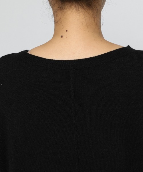 LOWRYS FARM（ローリーズファーム）の「ニットリンキングワンピース　959956（ワンピース・レディース・アイボリー/ブラック/ダークブラウン/グリーン・FREE）」の14枚目の写真