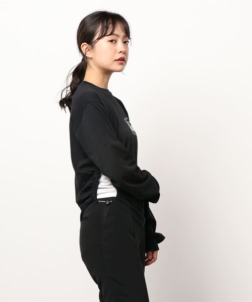 ARIES(アリーズ)の「ARIES Tech Hole LS Tee FSAR40300(Tシャツ/カットソー・レディース・ブラック・1)」の8枚目の写真