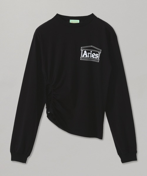 ARIES(アリーズ)の「ARIES Tech Hole LS Tee FSAR40300(Tシャツ/カットソー・レディース・ブラック・1)」の1枚目の写真