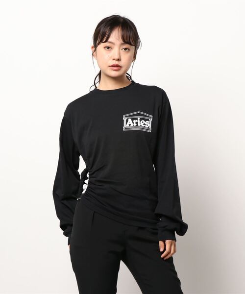ARIES(アリーズ)の「ARIES Tech Hole LS Tee FSAR40300(Tシャツ/カットソー・レディース・ブラック・1)」の7枚目の写真