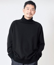 サニークラウズ さらりとしたカットソータートル〈メンズ〉