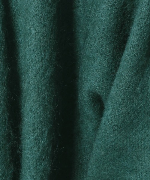 HARE（ハレ）の「モヘアニットカーディガン(HARE)（カーディガン/ボレロ・メンズ・ブラック/グレー/ブルー/グリーン・SMALL/MEDIUM）」の15枚目の写真