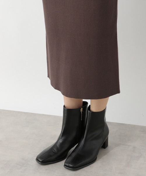 LEPSIM(レプシィム)の「【選べる丈シリーズ】12ゲージ洗えるケアニットスカート 948652(スカート・レディース・ブラック/ブラウン/グレー/グレイッシュベージュ/グリーン/ネイビー/ベージュ系その他/カーキ/レッド/オフホワイト/オレンジ・FREE/TALL)」の17枚目の写真