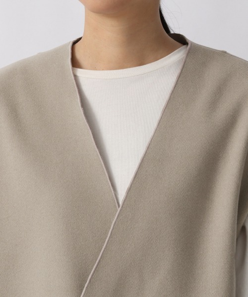 LOWRYS FARM(ローリーズファーム)の「ウールライクベスト 235988(ベスト・レディース・ベージュ/カーキ・FREE)」の13枚目の写真