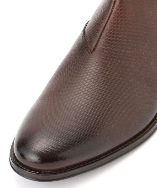 MONSIEUR NICOLE（ムッシュニコル）の「【ex/tra】サイドゴアブーツ（ブーツ・メンズ・ブラック/ブラウン・26.5cm/25.5cm/27.5cm）」の3枚目の写真