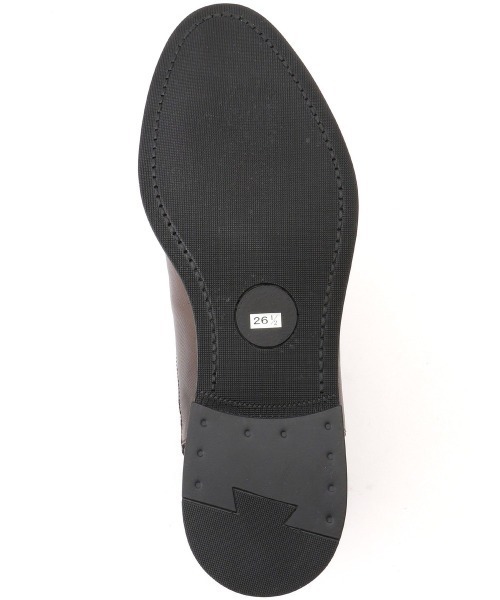 MONSIEUR NICOLE（ムッシュニコル）の「【ex/tra】サイドゴアブーツ（ブーツ・メンズ・ブラック/ブラウン・26.5cm/25.5cm/27.5cm）」の4枚目の写真