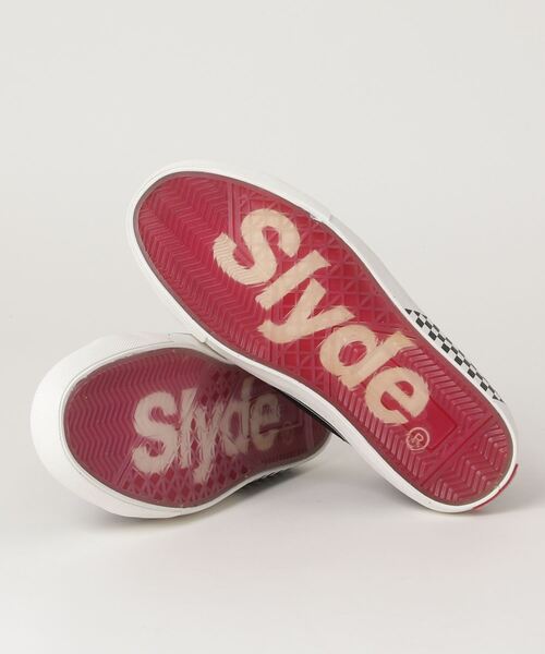Slyde（スライド）の「【Slyde】SLYDE TECH MID CUT SUEDE SHOES（スニーカー・メンズ・マスタード/ブラック×ホワイト/ブラック・23.5/25/26.5/27.5/23/25.5/26/27/24/28/24.5）」の5枚目の写真