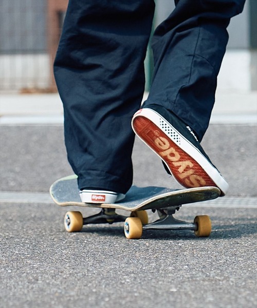 Slyde（スライド）の「【Slyde】SLYDE TECH MID CUT SUEDE SHOES（スニーカー・メンズ・マスタード/ブラック×ホワイト/ブラック・23.5/25/26.5/27.5/23/25.5/26/27/24/28/24.5）」の10枚目の写真