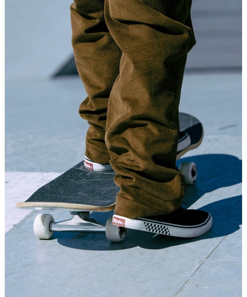 Slyde（スライド）の「【Slyde】SLYDE TECH MID CUT SUEDE SHOES（スニーカー・メンズ・マスタード/ブラック×ホワイト/ブラック・23.5/25/26.5/27.5/23/25.5/26/27/24/28/24.5）」の15枚目の写真