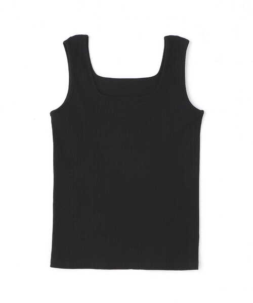 N.（N. Natural Beauty Basic）（エヌエヌナチュラルビューティーベーシック）の「三角テレコインナー（タンクトップ・レディース・ホワイト/ブラック/ベージュ・MEDIUM）」の4枚目の写真