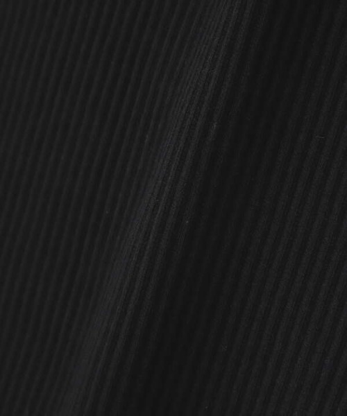 N.（N. Natural Beauty Basic）（エヌエヌナチュラルビューティーベーシック）の「三角テレコインナー（タンクトップ・レディース・ホワイト/ブラック/ベージュ・MEDIUM）」の7枚目の写真