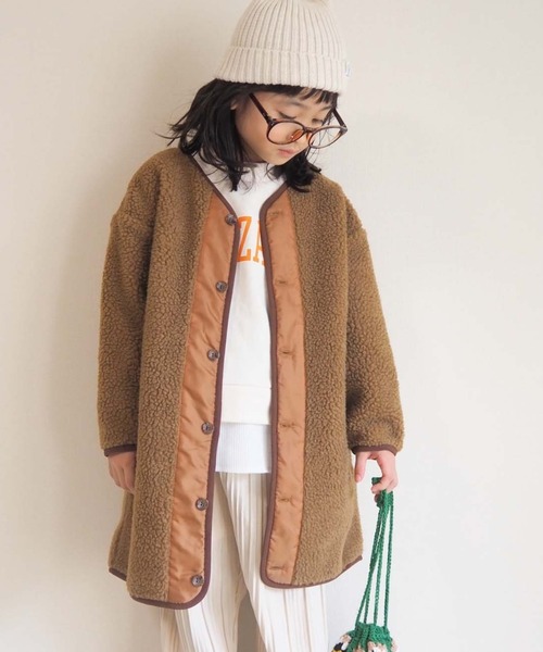 ミリタリー柄ジャケット ニット帽セット フォーセンス FOURSENSE 裏ボアジャケットBryce （迷彩柄） -waja