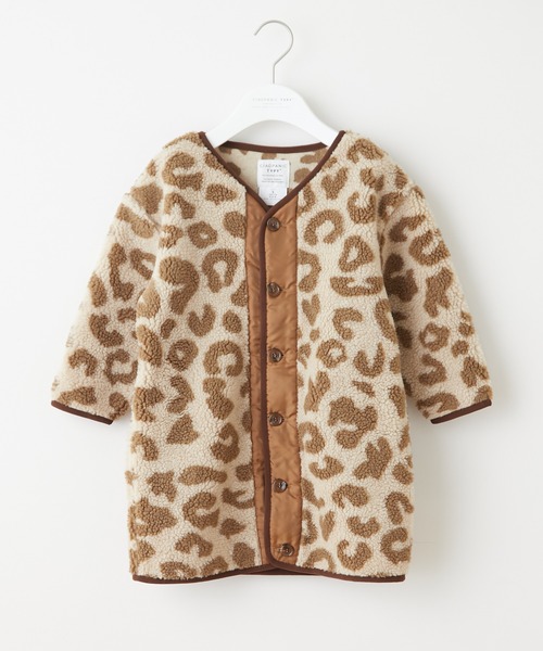 CIAOPANIC TYPY（チャオパニックティピー）の「ボアミリタリーロングジャケット（ミリタリージャケット・キッズ・ホワイト/ブラウン/カーキ/キャメル・SMALL/MEDIUM/LARGE/X-LARGE/XX-LARGE）」の6枚目の写真