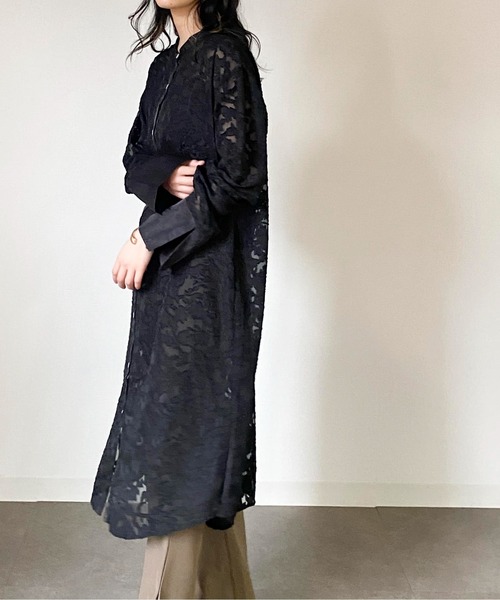 ABITOKYO(アビトーキョー)の「【ABITOKYO ORIGINAL】レースロングワンピース(ワンピース・レディース・ブラック/オフホワイト/ベージュ・FREE)」の13枚目の写真