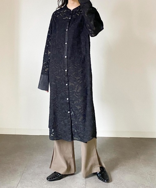 ABITOKYO(アビトーキョー)の「【ABITOKYO ORIGINAL】レースロングワンピース(ワンピース・レディース・ブラック/オフホワイト/ベージュ・FREE)」の14枚目の写真