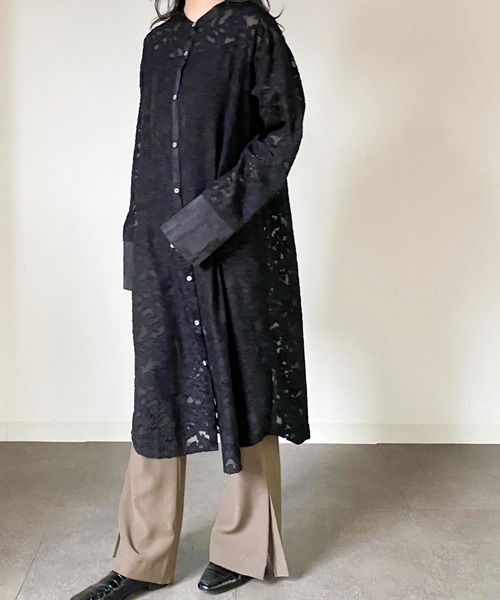 ABITOKYO(アビトーキョー)の「【ABITOKYO ORIGINAL】レースロングワンピース(ワンピース・レディース・ブラック/オフホワイト/ベージュ・FREE)」の15枚目の写真
