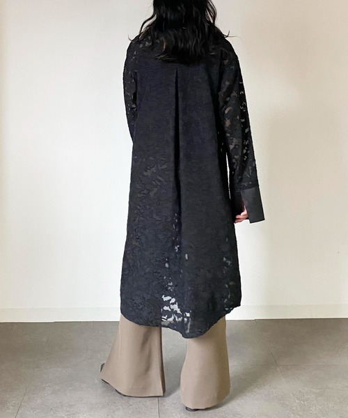 ABITOKYO(アビトーキョー)の「【ABITOKYO ORIGINAL】レースロングワンピース(ワンピース・レディース・ブラック/オフホワイト/ベージュ・FREE)」の18枚目の写真