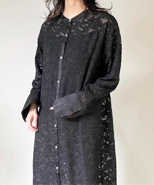 ABITOKYO(アビトーキョー)の「【ABITOKYO ORIGINAL】レースロングワンピース(ワンピース・レディース・ブラック/オフホワイト/ベージュ・FREE)」の20枚目の写真