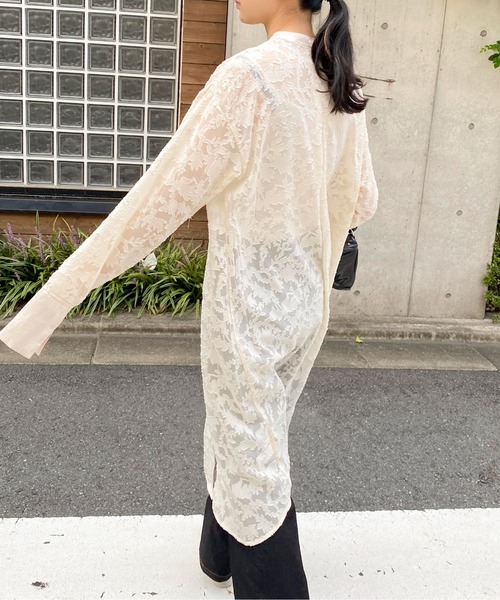 ABITOKYO(アビトーキョー)の「【ABITOKYO ORIGINAL】レースロングワンピース(ワンピース・レディース・ブラック/オフホワイト/ベージュ・FREE)」の22枚目の写真