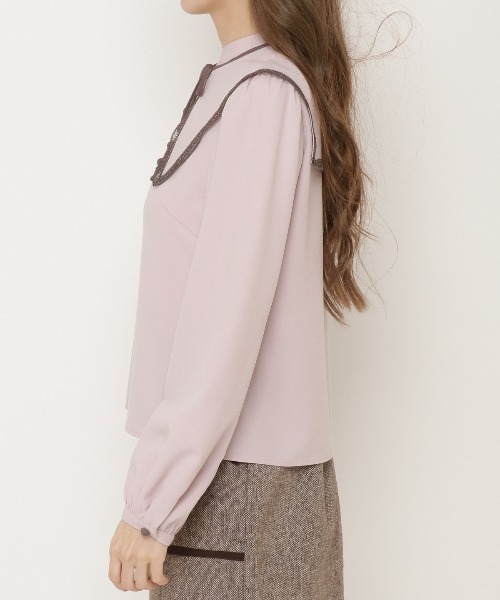 WILLSELECTION（ウィルセレクション）の「付け襟プチハイブラウス（シャツ/ブラウス・レディース・ブラック/オフホワイト/ピンク・MEDIUM）」の11枚目の写真