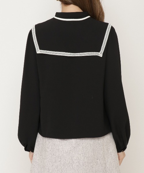 WILLSELECTION（ウィルセレクション）の「付け襟プチハイブラウス（シャツ/ブラウス・レディース・ブラック/オフホワイト/ピンク・MEDIUM）」の16枚目の写真