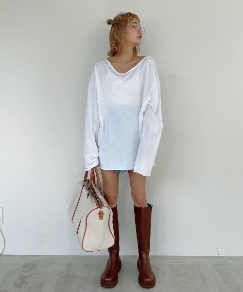 AMAIL（アマイル）の「Lon lon goa ロングブーツ（ブーツ・レディース・ブラック/ブラウン・S/M/L）」の22枚目の写真