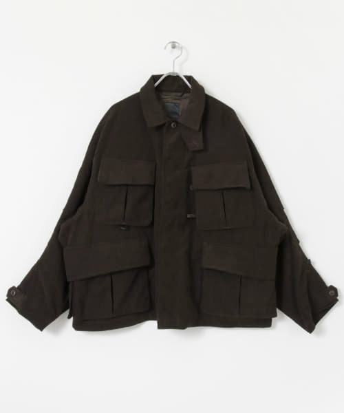 DAIWA PIER39(ダイワピア39)の「DAIWA PIER39 TECH JUNGLE FATIGUE JACKET(ミリタリージャケット・メンズ・ブラウン/オリーブ/ブラック・SMALL/MEDIUM/LARGE)」の10枚目の写真