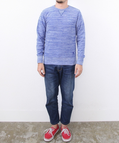 coen（コーエン）の「霜降りパイルスウェットクルーネック（スウェット・メンズ・グレー/ネイビー/コバルトブルー・MEDIUM/X-LARGE/SMALL/LARGE）」の12枚目の写真